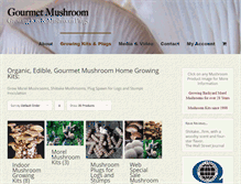 Tablet Screenshot of gmushrooms.org